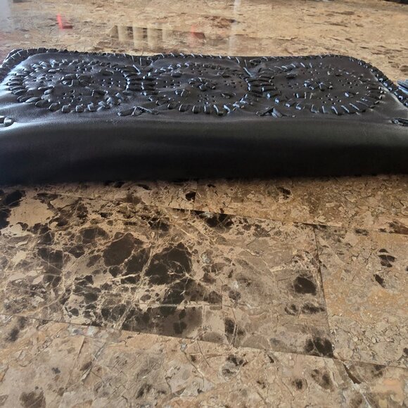 Jack Rogers “Lawn Party” Leather Clutch - Picture 8 of 16